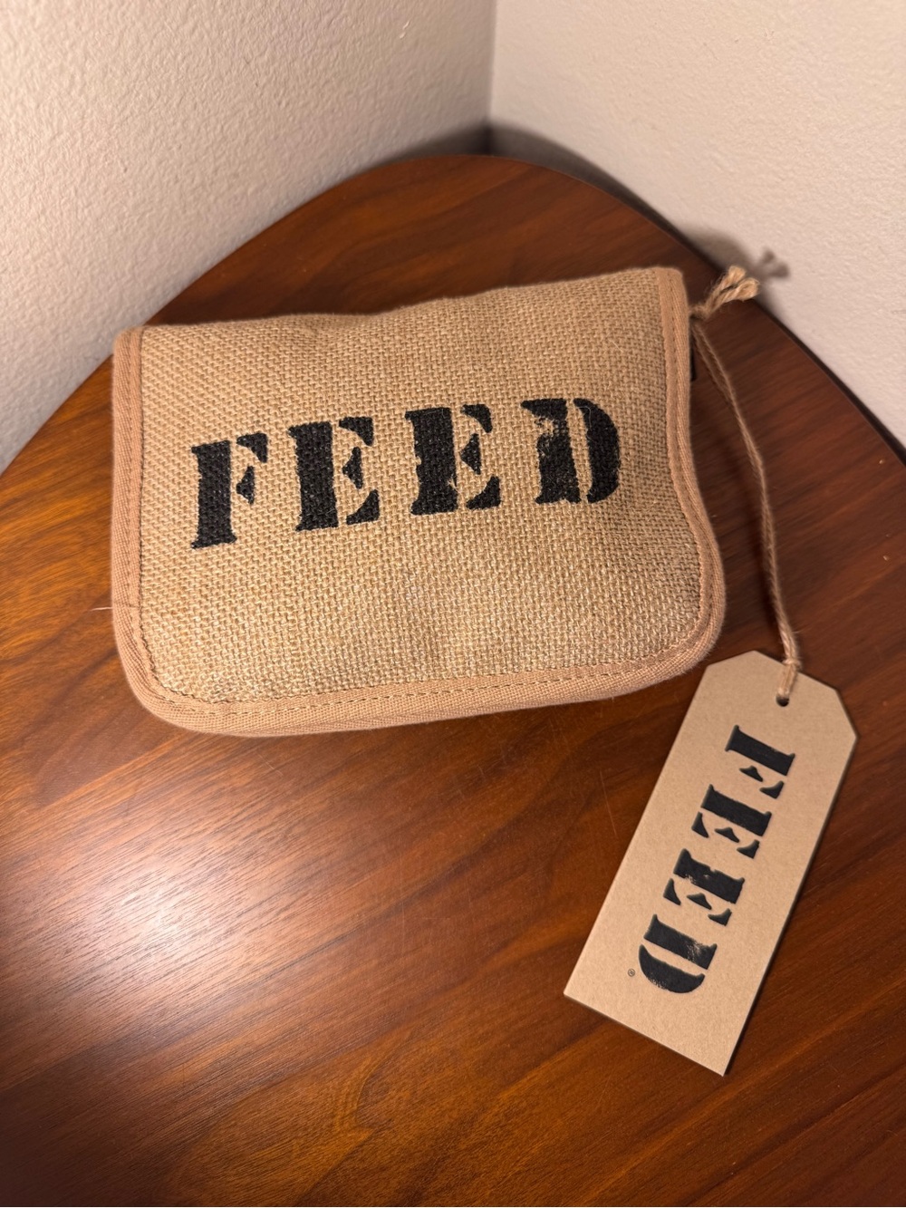 NWT FEED Projects Packable Zip Tote